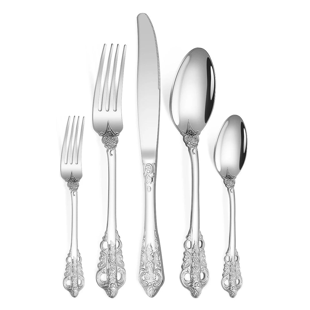 Viskana Luxury Gold Cutlery Set