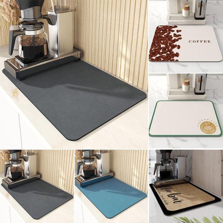 Kitchen Super Absorbent Draining Mat, Quick Dry Dish Coffee Mat Viskana