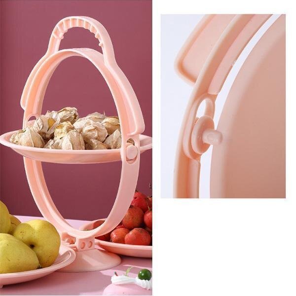 Viskana Folding 3-layer fruit plate