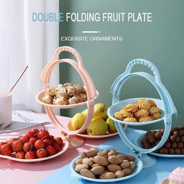 Viskana Folding 3-layer fruit plate