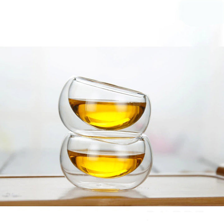 Glass Tea Set Heat Resistant Glass Tea Infuser Pot Double Wall Glass | Viskana