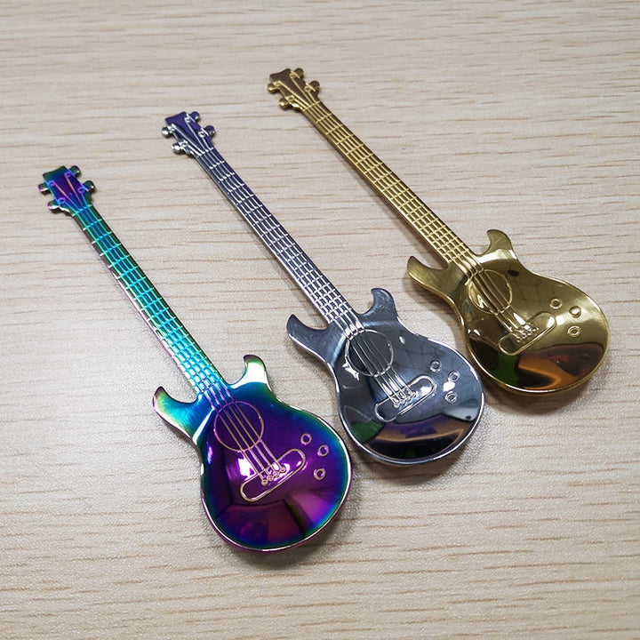 Guitar Shaped Coffee Spoon Viskana