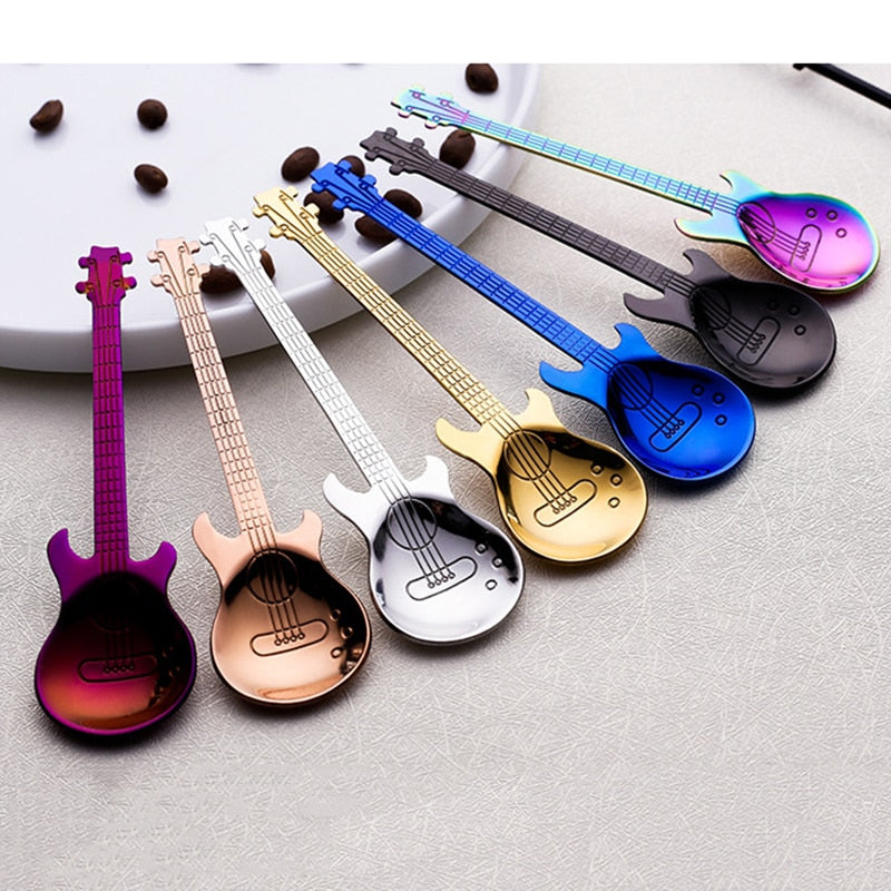 Guitar Shaped Coffee Spoon Viskana