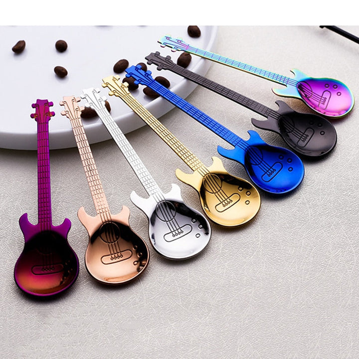 Guitar Shaped Coffee Spoon Viskana