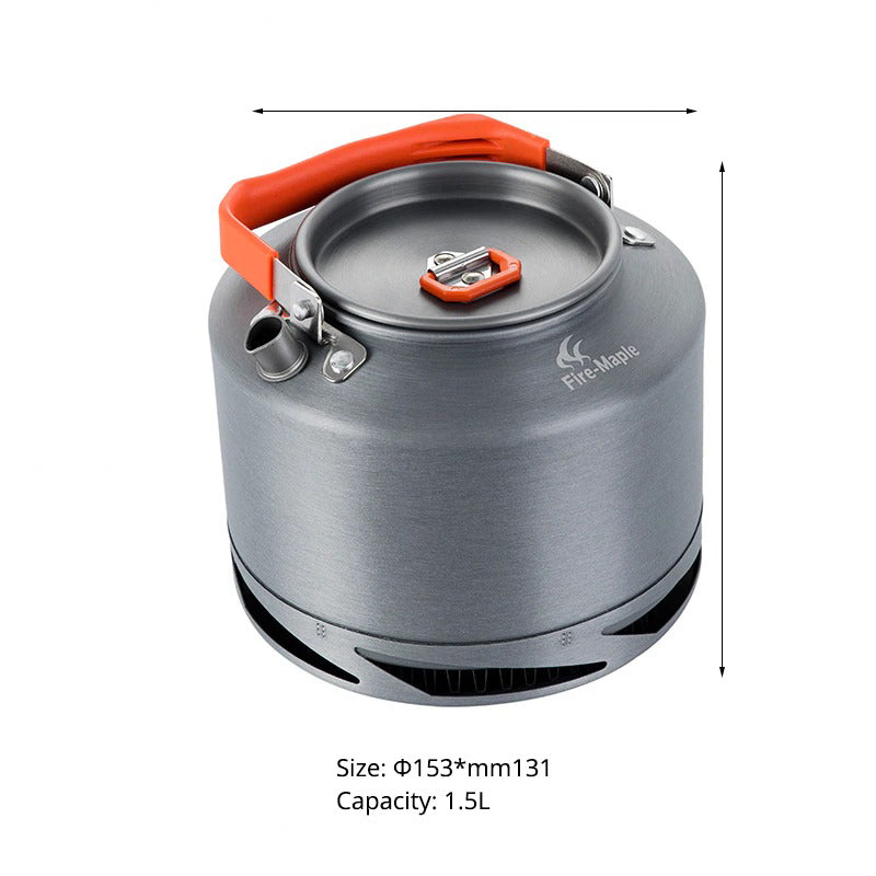 Hiking Kettle Outdoor Camping Cookware Exchange Kettle Tea Coffee Pot | Viskana
