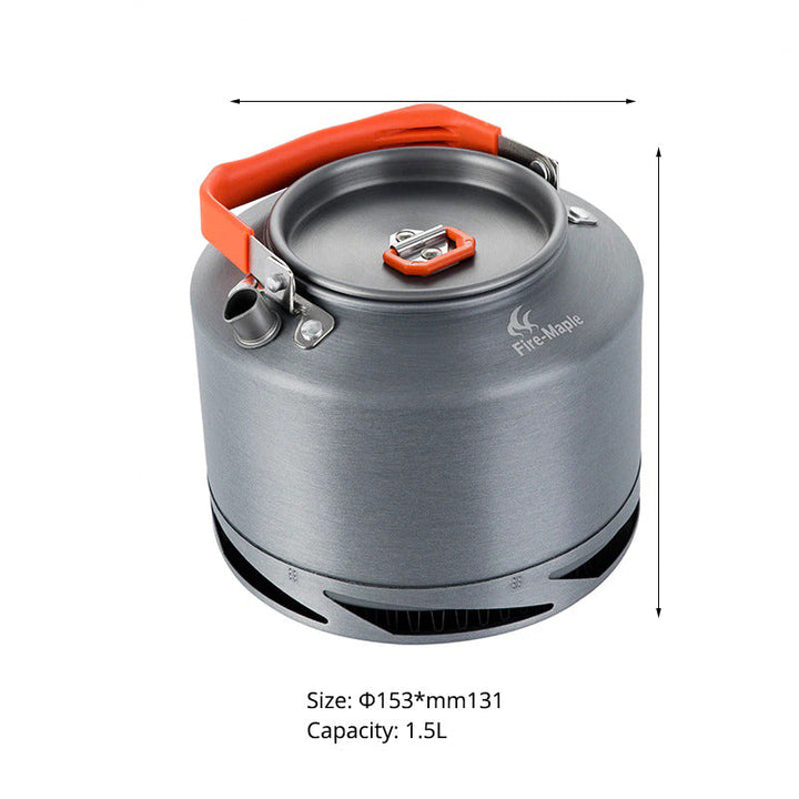 Hiking Kettle Outdoor Camping Cookware Exchange Kettle Tea Coffee Pot | Viskana