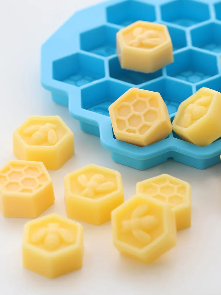 Honeycomb Silicone Molds Cake Bee Mold Bakeware Fondant Mold Viskana