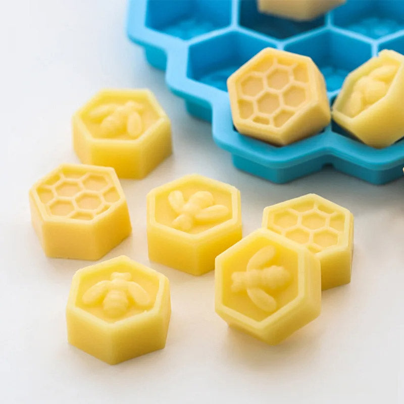 Honeycomb Silicone Molds Cake Bee Mold Bakeware Fondant Mold Viskana