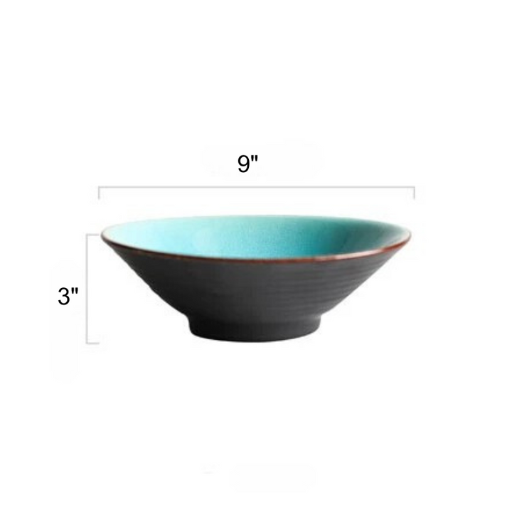 Ice Cracking Glaze Ceramic Tableware Plate Bowl Tea Cup Dinnerware Viskana
