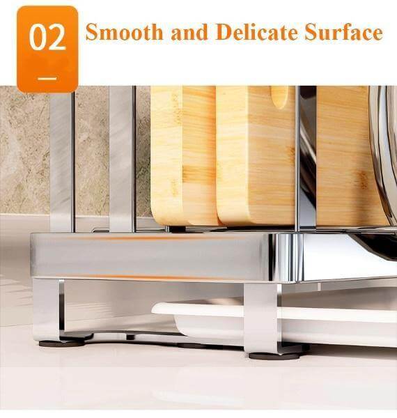 Viskana Stainless Steel Kitchen Utensils Organizer Drying Rack