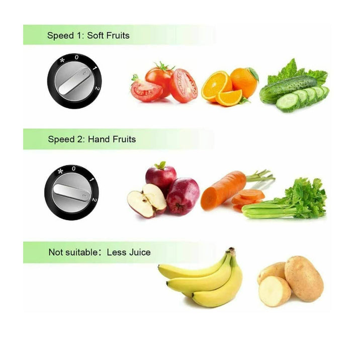 Juicer with pitcher 800W (1.25 liter pulp container) Viskana