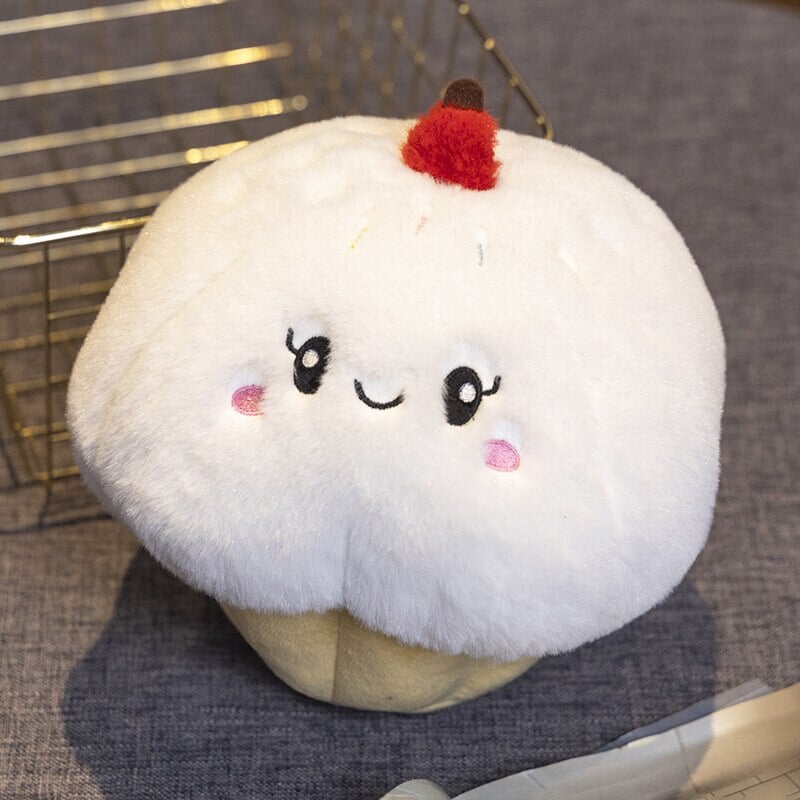 Viskana Kawaii Cake Plushie Strawberry Fruit Muffin Bakery Plushies