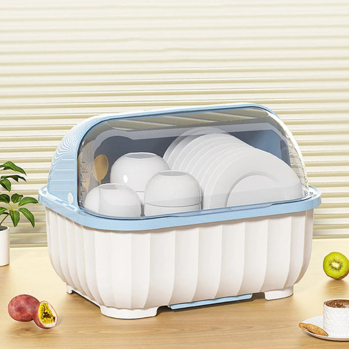 Kitchen Dish Drainer Rack Removable Drip Tray Organizer Drying Rack Viskana