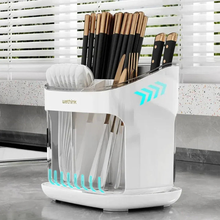 Large Capacity Utensils Holder Kitchen Tableware Storage Holder Viskana