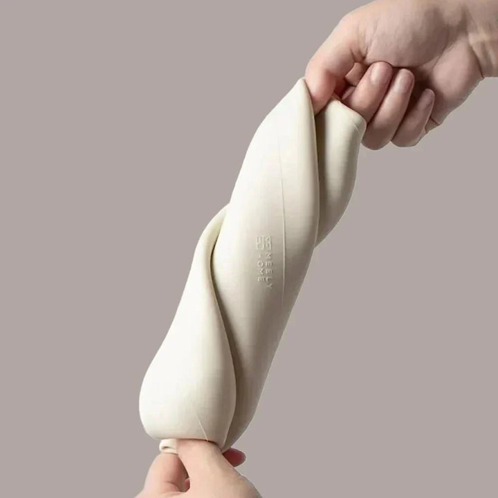 Viskana Light beige soft tissue box cover