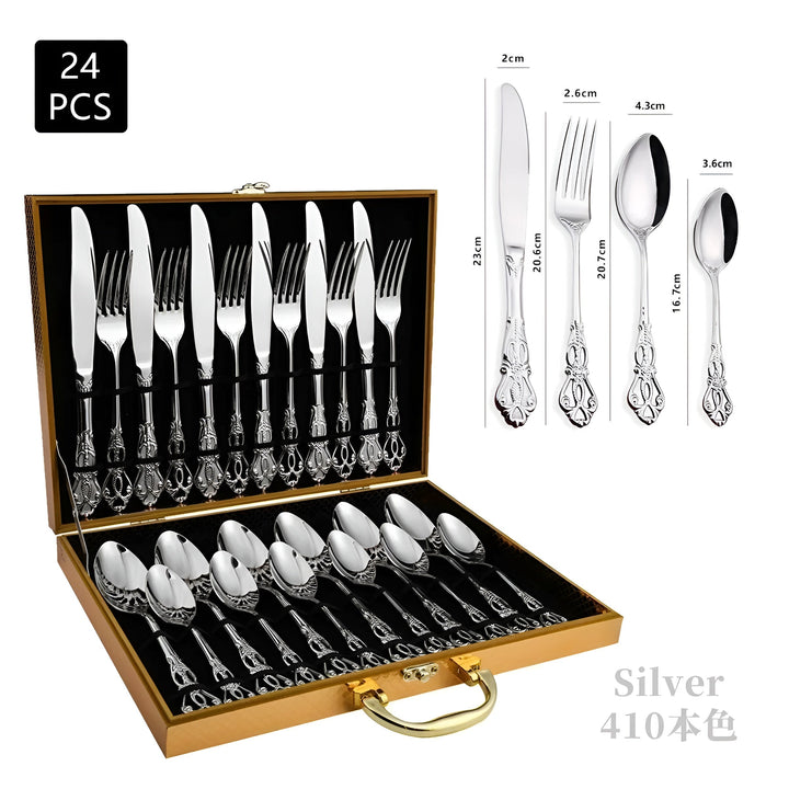 Viskana Luxe 24-Piece Cutlery Set - RoyalCutlery