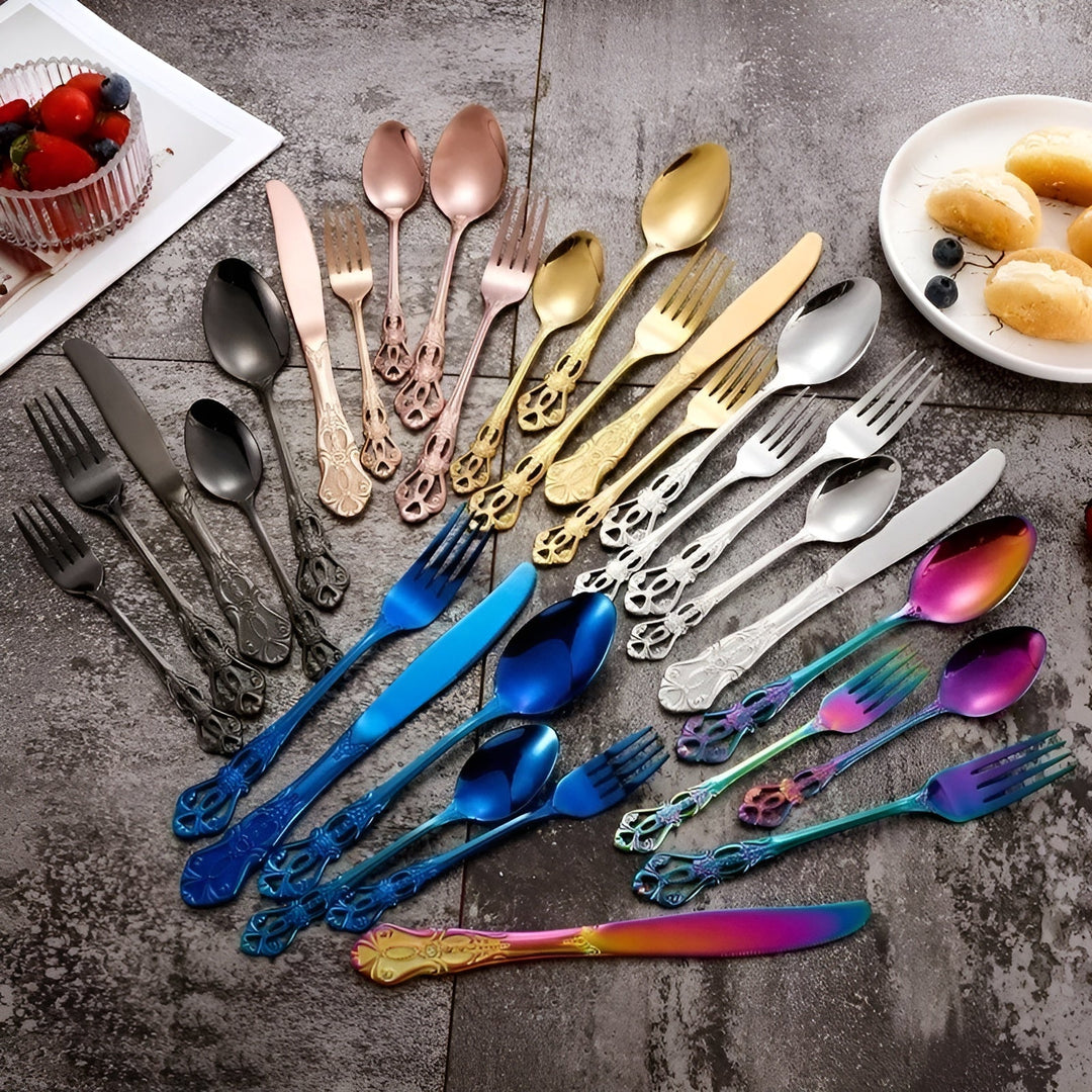 Viskana Luxe 24-Piece Cutlery Set - RoyalCutlery