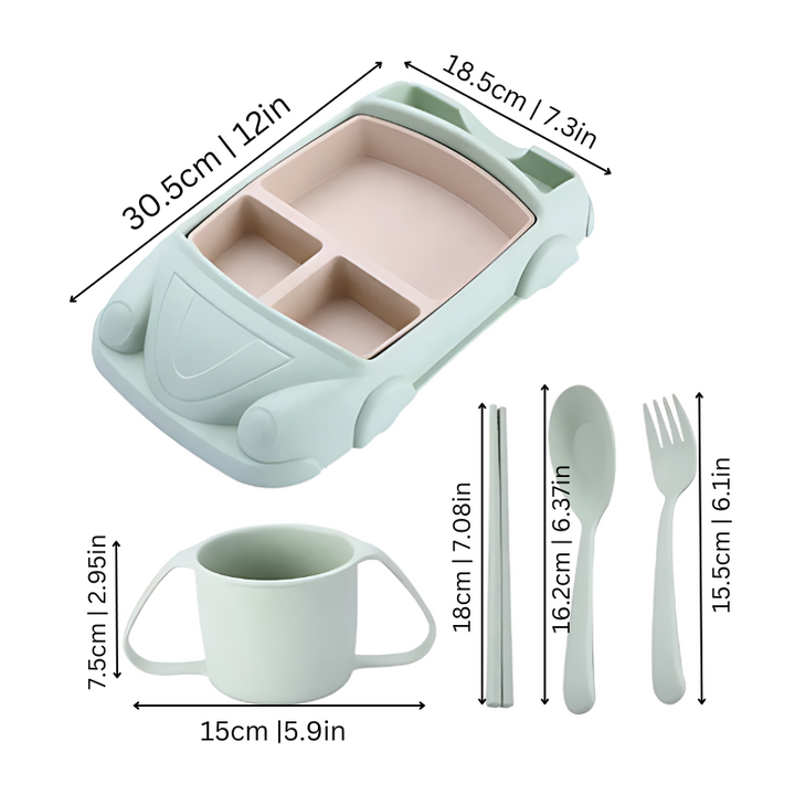 Viskana Children's cutlery set and tableware
