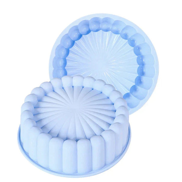 Multifunctional Silicone Cake Mold Reusable Nonstick Round Baking Pan Viskana