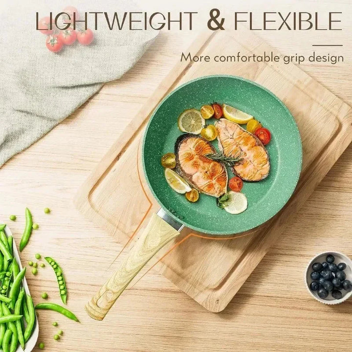 Nonstick Frying Pan Skillet Non Toxic Healthy Stone Cookware Viskana