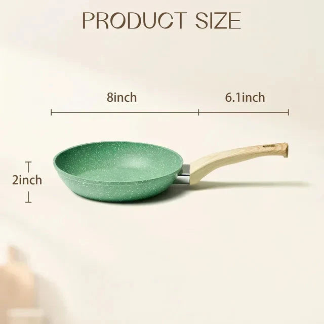 Nonstick Frying Pan Skillet Non Toxic Healthy Stone Cookware Viskana