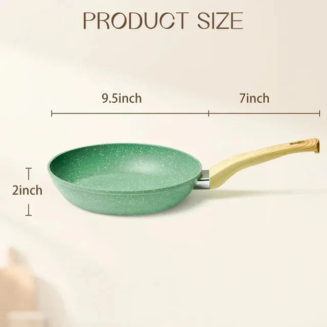Nonstick Frying Pan Skillet Non Toxic Healthy Stone Cookware Viskana