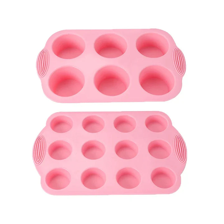 Nonstick Silicone Bakeware Cake Muffin Bread Baking Molds Accessories Viskana