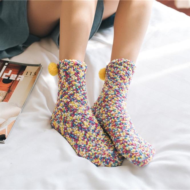 PomPom - Speckled Cupcake Socks Viskana