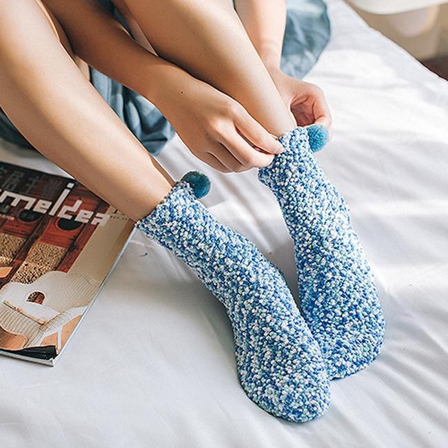 PomPom - Speckled Cupcake Socks Viskana