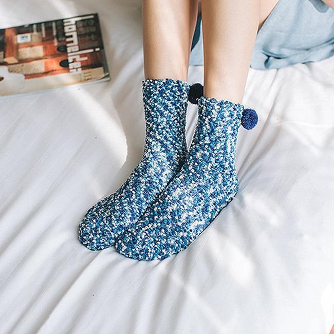 PomPom - Speckled Cupcake Socks Viskana