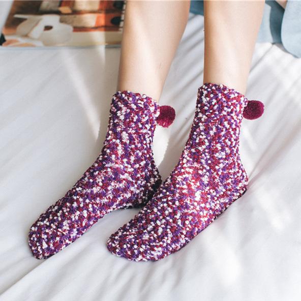 PomPom - Speckled Cupcake Socks Viskana