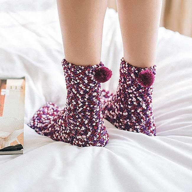 PomPom - Speckled Cupcake Socks Viskana