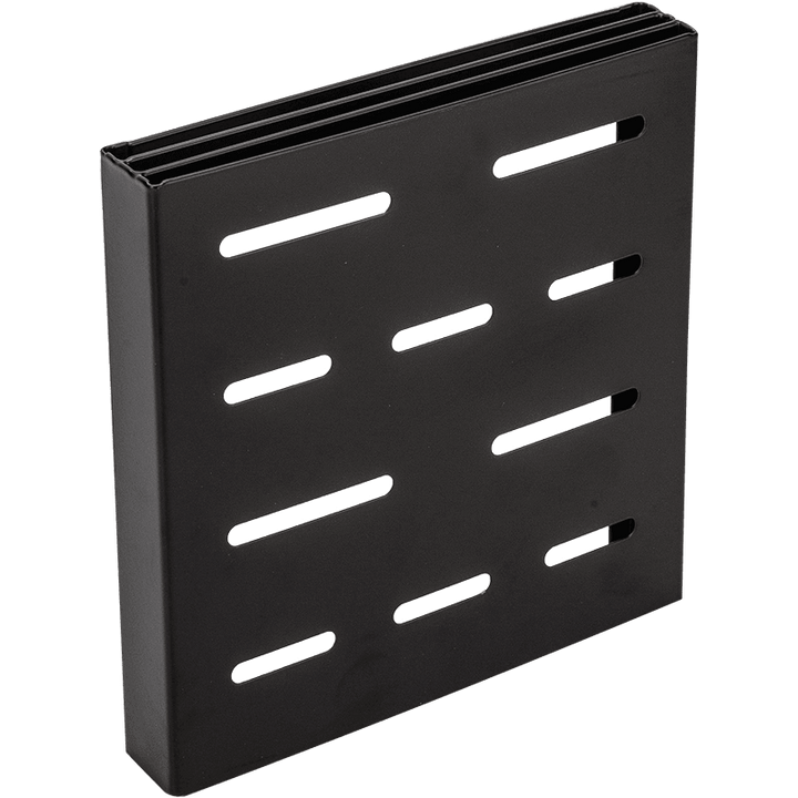 Viskana Mat Black No Drill Metal Kitchen Storage