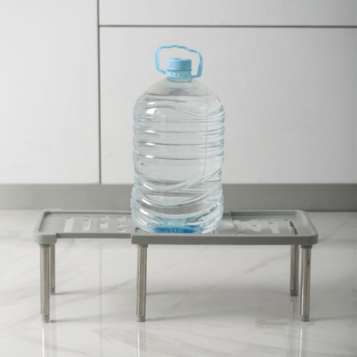 Viskana Space Saving Retractable Cabinet Organizer Shelf