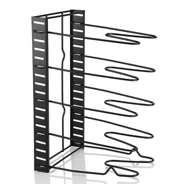 Viskana Adjustable Multi-Tier Kitchen Pan Organizer