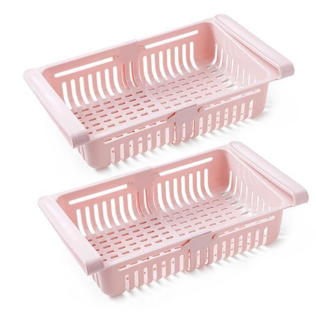 Viskana Adjustable Fridge Storage Drawer