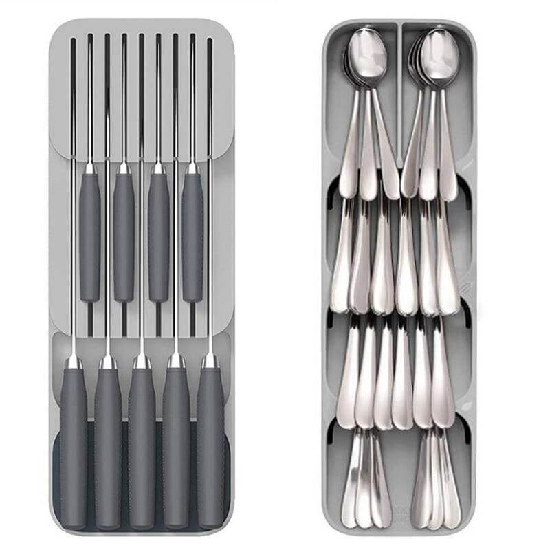 Viskana Hidden Multilayer Silverware Organizer