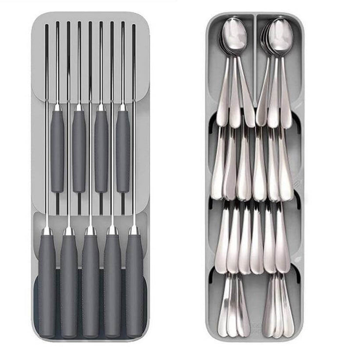 Viskana Hidden Multilayer Silverware Organizer