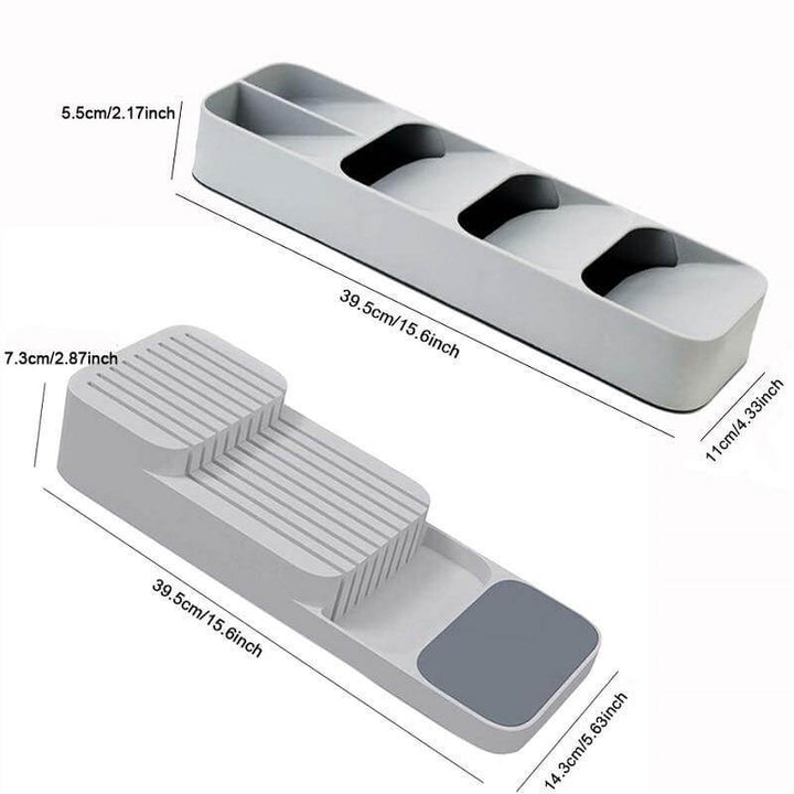Viskana Hidden Multilayer Silverware Organizer