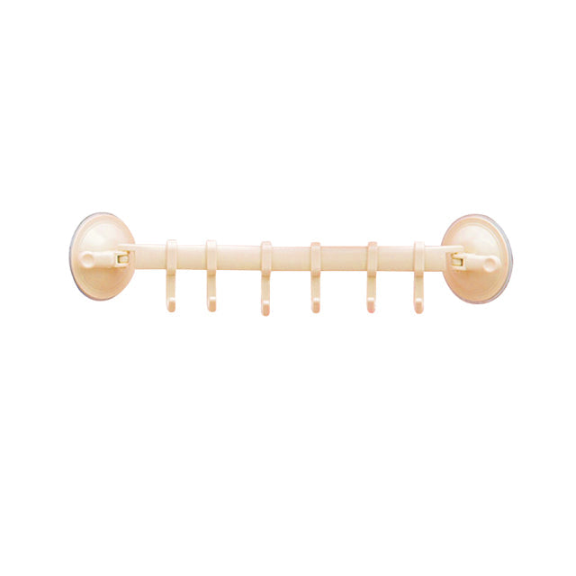 Viskana Adjustable Hook Double Suction Towel Rack