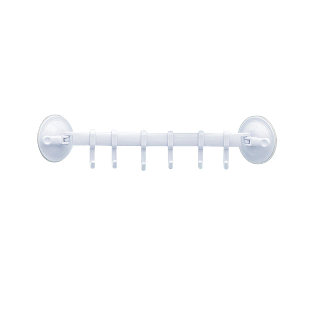 Viskana Adjustable Hook Double Suction Towel Rack