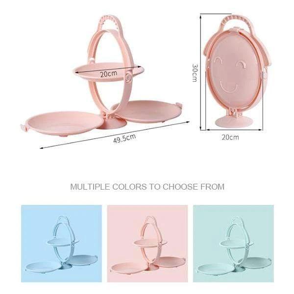 Viskana Multi-Layer Creative Foldable Snack Fruit Bowl Stand