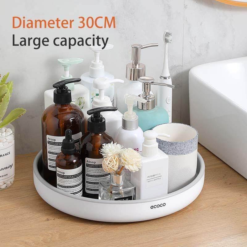 Viskana 360° Rotating Tray Seasoning Bottle Organizer