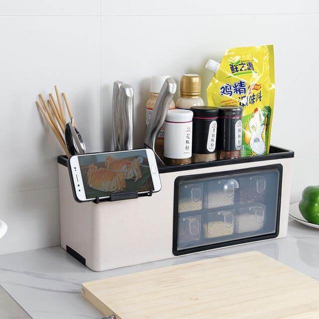Viskana Multifunctional Matils Seasoning Storage Box