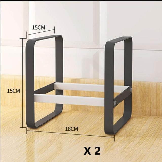 Viskana Kitchen Multifunctional Shelf Dish Organizer