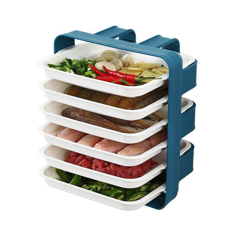 Viskana Wall-Mounted Space Saving Kitchen Organizer