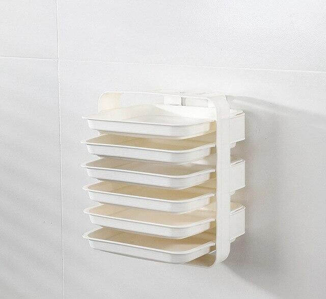 Viskana Wall-Mounted Space Saving Kitchen Organizer