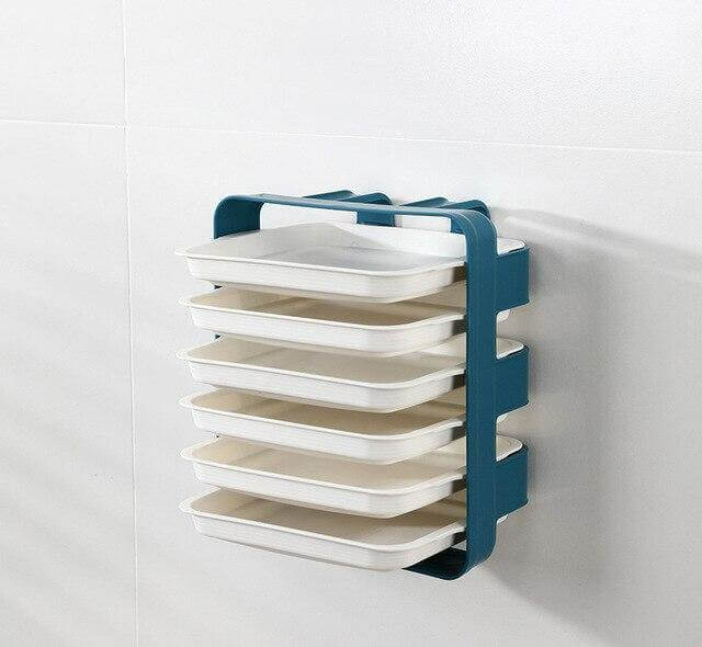 Viskana Wall-Mounted Space Saving Kitchen Organizer