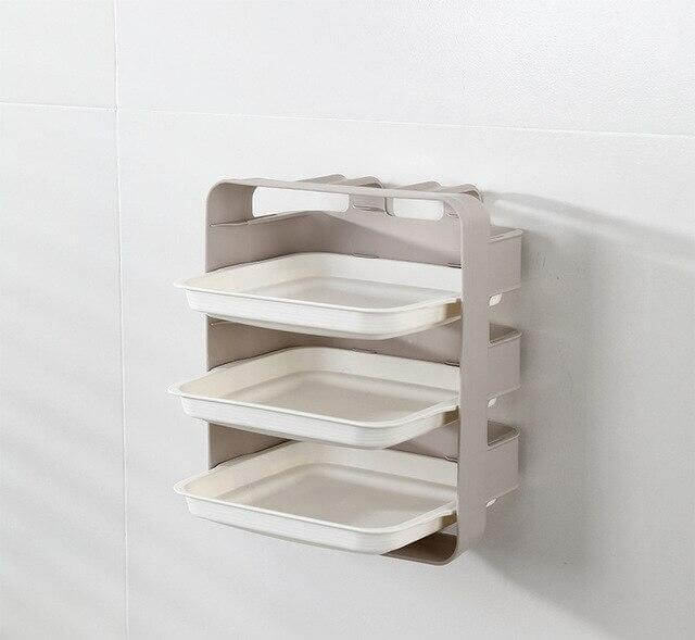 Viskana Wall-Mounted Space Saving Kitchen Organizer