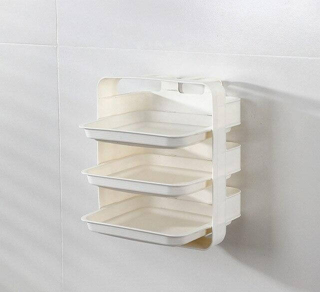 Viskana Wall-Mounted Space Saving Kitchen Organizer